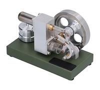 Denash Stirling Aluminum Alloy Model Educational Model Toy for Physics Science Teaching Demonstrations in the Classroom