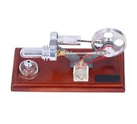 Denash Stirling Engine Educational Model Diy Exterero Internal Combustion Motor Toy for and Scientists Scientists of Alloy Alloy