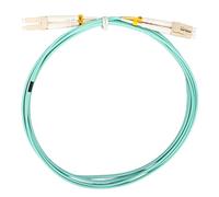 Denash Strong Glass Fiber Optic Cable The Retention OM3 Core Fiber Patch Cable for SFP Transception for Ethernet Switches, PVC, 2m