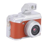 Denash Super HD Camera Compact Retro Keychain Style 1080P Color Screen Tiny Vlog Camera with 0.96 Inch Monitor, Lightweight and Easy to Use, Long Standby Time, Wearable and Stylish