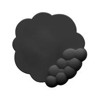 Denash Support of The Cute Cloud Mouse -Pad Manual with Not Bad Below, Ergonomic Palm Rest, Comfortable Memory Foam, Universal Design for Men and Women (Black)