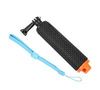 Denash Swimming Diving Accessories Floating Hand Grip Diving Monopod for OSMO ACTION 9, Lightweight ABS Float Hand Grip with Anti-Slip Design (Orange)