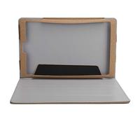 Denash Tablet Stand Leather Cover Anti-slip Text case. (Gold)