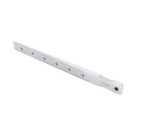 Denash Taper Gap Gage, 0.4-6mm Range 0.05mm Accuracy Stainless Steel Gap Width Measuring Tool for Construction, Railway and Automotive