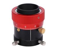 Denash Telescope Double Helical Focuser, Double Helical Focuser, Telescope 1.25 Inch Aluminum Alloy 10mm Focusing Stroke, with High Accuracy, for Astronomical Observations and