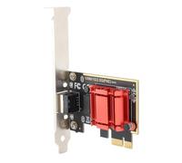 Denash The PCI Express Gigabit Ethernet Interface Card High Speed LAN Adapter for The Home Bar and Internet Uses Metal + PCB Plate