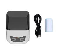 Denash Thermal Label Printer, Easy Connection, Multi Function, Wide Application, Support Multiple Label Styles, Portable Label Maker Machine for Small Business Home School with USB (White)