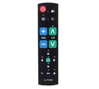 Denash TV Remote Replacement, Big Buttons Easy Access ABS TV Remote Control with Tactile Feedback, for TV