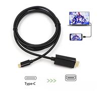 Denash Type C to HD Type C to HD 4K 60 Hz for the Computer PVC Copper Material TV Projector