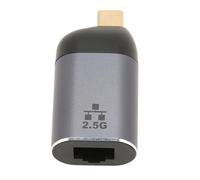 Denash Type C to RJ45 LAN Adapter Almost 2500 Mbit/s USB C for the Ethernet Adapter Plug and Play for Computer Phone Work/Home
