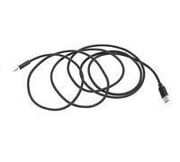 Denash TYPEC TRANSPARENT CABLE SOUND QUALITY SHORT SHORT CABLE FOR MOMENTUM BUNS OXYGENFREE COPPER BLACK BRAID WIRE