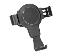 Denash Universal Flexible Car Phone Class 360 ° Rotation Assembly for Every Cell Phone, Antiscid Stand for Safer Driving, ABS Material, Black