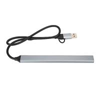 Denash USB 3.0 Practical Splitter Coupling Station for a USB Expander of the Computer Cube Unit for XP, View, 7, 8, OS X, Aluminum Alloy
