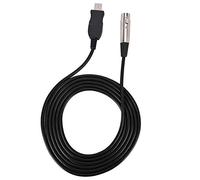 Denash USB Microphone Cable, USB to XLR Female Mic Link Converter Cable Studio Cable Connector Cords Adapter for Microphones or Recording Karaoke Sing