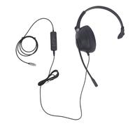 Denash USB Phone Helmet -C with the Light Money Noise Monetary Phone Helmet for PC Black Black Customer Service Earphones