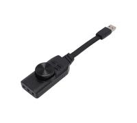 Denash USB Sound Card, 7.1 Surround Sound Adapter External Stereo Audio Jack Converter with Volume Control Mic Mute, for PC Laptop Desktop Headphone Gaming OS X Chro