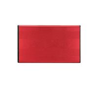 Denash USB2.0 HDD 2.5 Inches Holdage 480 M / S Speed, 2 to the View of View, Aluminum Alloy Material for Hard Drive and SSD, Hot Exchange Support for Reliable Data Transmission (Red)
