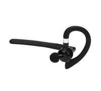 Denash V5.4 Headset, AI Translation Wireless Single Ear Earpiece with Noise Cancelling Mic 500mAh Charging Case 180 Degree Rotation, for International Business Meetings