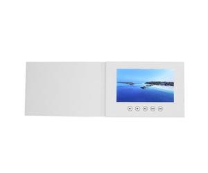 Denash Video Greeting Card, 720P HD Video Brochure Create Your Own Digital Greeting Card Gift with LCD Screen for Anniversary Christmas Wedding Gift (5inch)