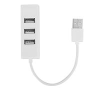 Denash White 4 -Port Hub USB SPLITTER Home for Mouse/Keyboard, Bouch