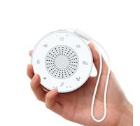 Denash White Noise Machine, 30 Soothing Sounds Sleep Sound Machine 3 Timers Memory Function, Portable White Noise Sleep Aid with 5 Colors Light for Home