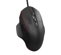Denash Wired Gaming Mouse, 7 Programmable Buttons with RGB 4 Color Breathing Light, Ergonomic Design for Computer Laptop Gaming