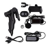 Denash Wireless 2.4G Lavalier Microphone with Superior Sound Quality for the Filming of the SLR Camera, Telephone Interviews - Black, 1 per 1 Wireless Flap Microphone for the Interview