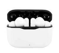 Denash Wireless 5.0 Headphones with a Hand Call for Outdoor Activities, ABS/red Music Enthusiasts (T06 headset) (White and Black)