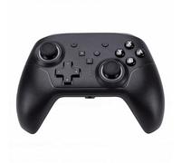 Denash Wireless Gaming Controller for OLED Lite PC IOS Steam with Bluetooth Wired Dual Mode Programmable Buttons RGB Lighting Dual Vibration 6-Axis Gyro Tu