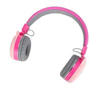 Denash Wireless Headset with the FM Radio Mode, 40 Mm Speaker and Microphone on Earphones Headphones for Family Calls or School (blue, 1 pack) (Little Red Pig)