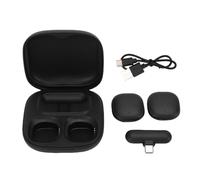 Denash Wireless Lavalier Microphones AI Noise Canceling Magnetic Mics 8Hrs Recording Time with Detachable Magnetic Clamp for Video Recording Vlogging IOS