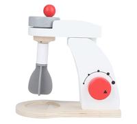 Denash Wooden Kitchen Toy Set, Pretend Play Breakfast Baking Kit for Kids with Simulation Switches, Training Imagination and Food Cognition, Suitable for Age 3+ (Garlic Cutter)