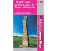 Denbigh and Colwyn Bay: Sheet 116 (OS Landranger Map)