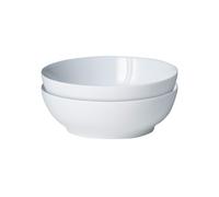 Denby 11048807 White By 2 Piece Cereal Bowl Set