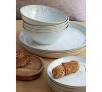 Denby 12 Piece Kiln Dinner Set Natural Mix