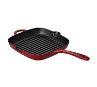 Denby 193048875 Cast Iron Griddle Pan, Pomegranate, 25 cm