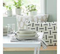 Denby 4 Piece Stoneware Pasta Bowls - Cream