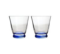 Denby 400010801 Imperial Blue Small Tumbler 2pk, Glass, 360 milliliters