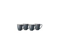 Denby 416041113 Elements Fossil Grey 4 Pc Coffee Beaker/Mug Set
