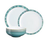 Denby (AZC-12PC) Azure Coast 12-Piece Dinnerware Set