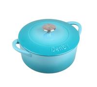Denby Azure Cast Iron 22 cm 3 Litre Round Casserole