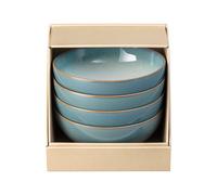 Denby Azure Haze 4 Piece Coupe Cereal Bowl Set