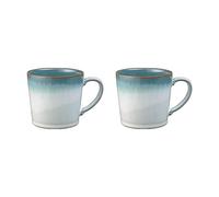 Denby Azure Haze Set of 2 Mugs White