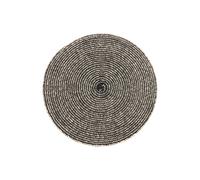 Denby Black Cotton Set Of 4 Placemats -