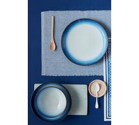 Denby Blue Haze 12 Piece Coupe Tableware Set Denby Blue