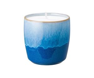 Denby Blue Haze Ceramic Candle Pot