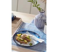 Denby Blue Haze Set of 4 Medium Coupe Plates Denby Blue