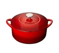 Denby Cast Iron 24cm Round Casserole Red