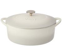 Denby CINC-583 Natural Canvas Cast Iron 4.2L Oval Casserole
