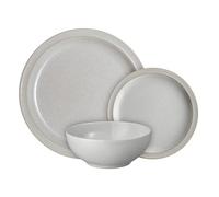 Denby Dove Grey 12 Piece Tableware Set